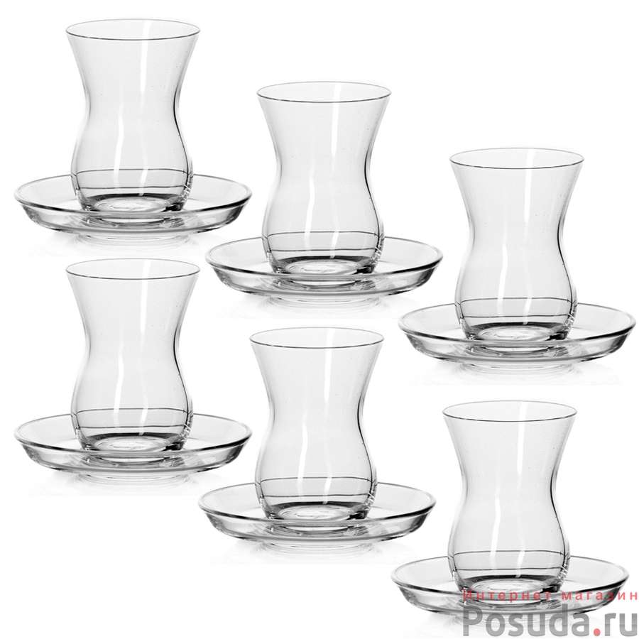 Набор чайный 6 персон Pasabahce Beykoz, 50 мл