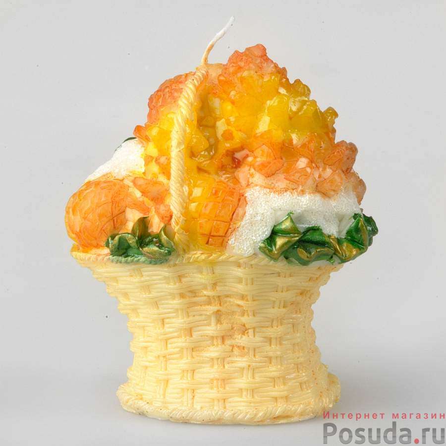 Свеча House & Holder "Шишки", высота 10 см