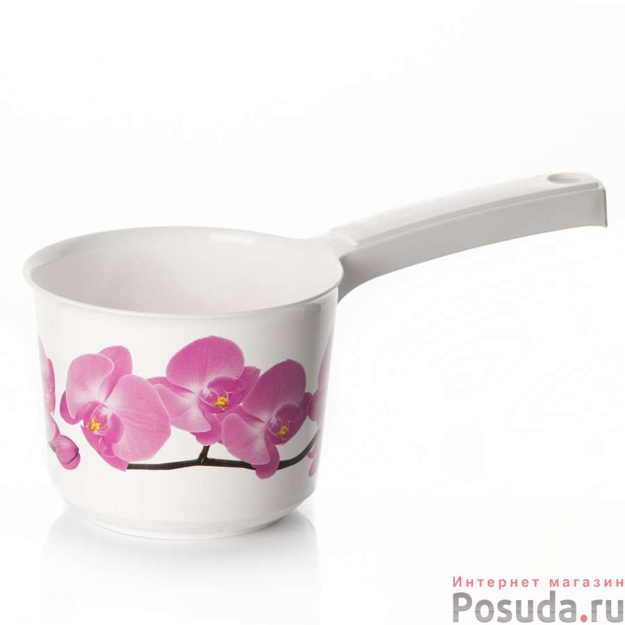 Ковш ДЕКО 1 л (орхидея)