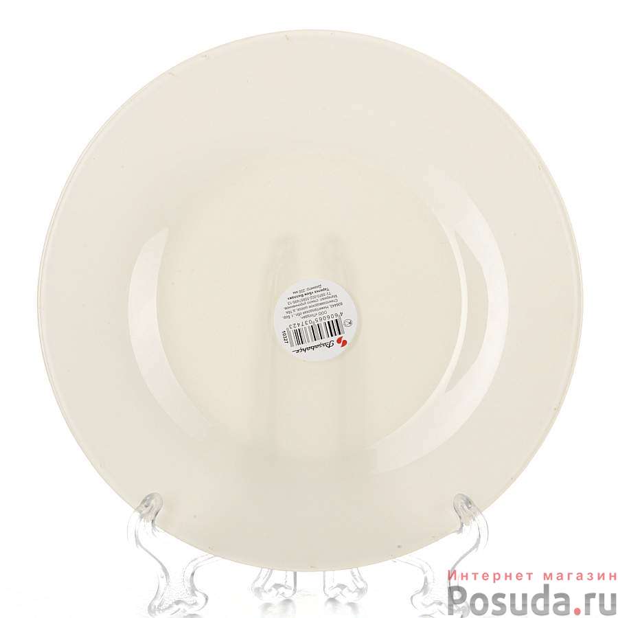 Тарелка закусочная (десертная) Pasabahce Beige Village, D=19,5 см