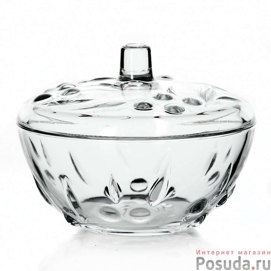 Конфетница с крышкой "Perla", диаметр 140 мм