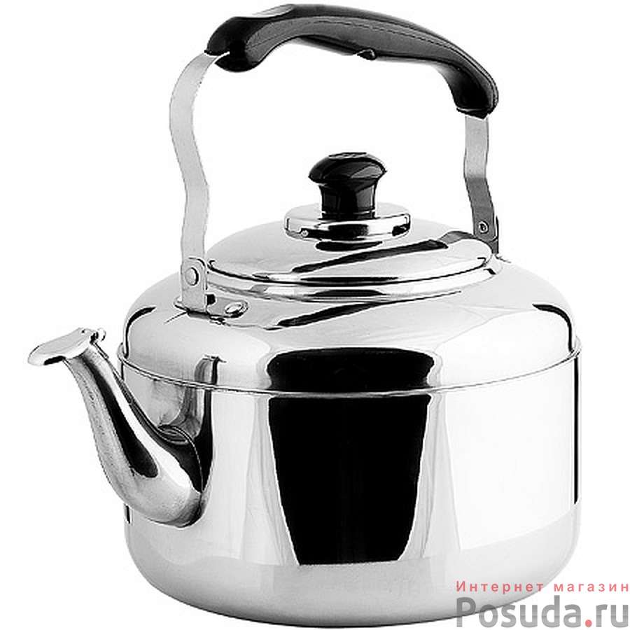 Чайник со свистком 6 л нерж/сталь MB