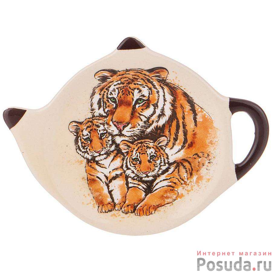 Подставка под чайные пакетики Tiger amour 12*8,5*1,5 см. 