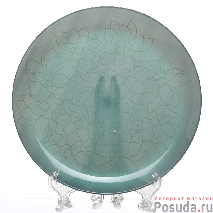 Тарелка столовая мелкая Luminarc Fleurs De Bach, D=26 см