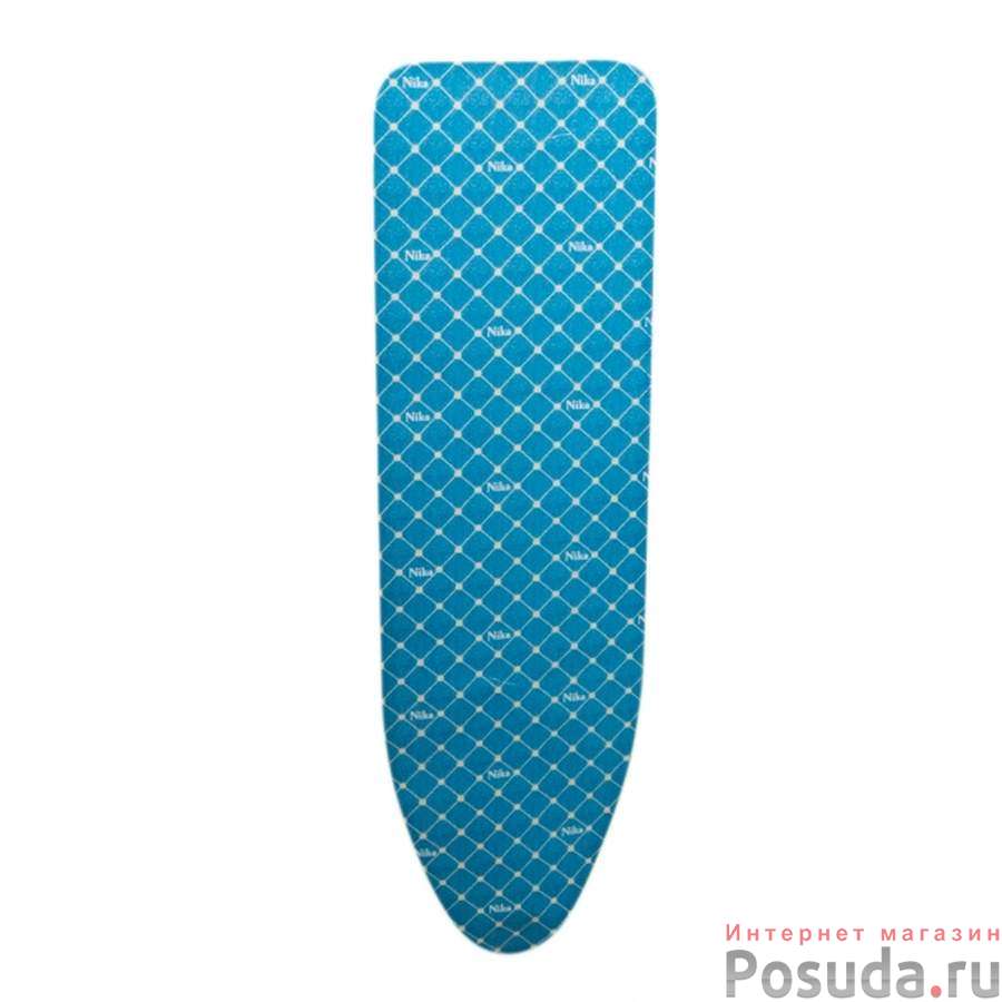Чехол для гладильной доски НИКА 125х45см с поролоном антипригарный