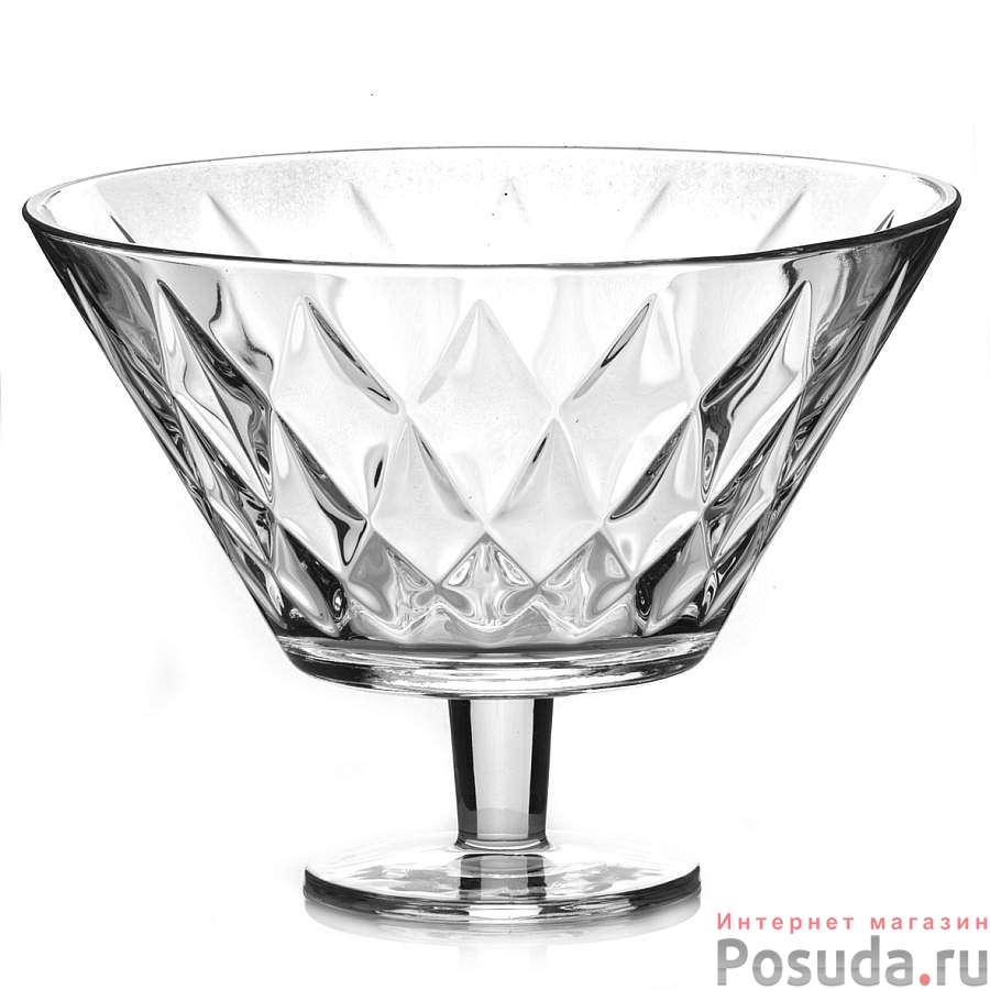 Ваза на ножке "grace", диаметр 260 мм, высота 190 мм