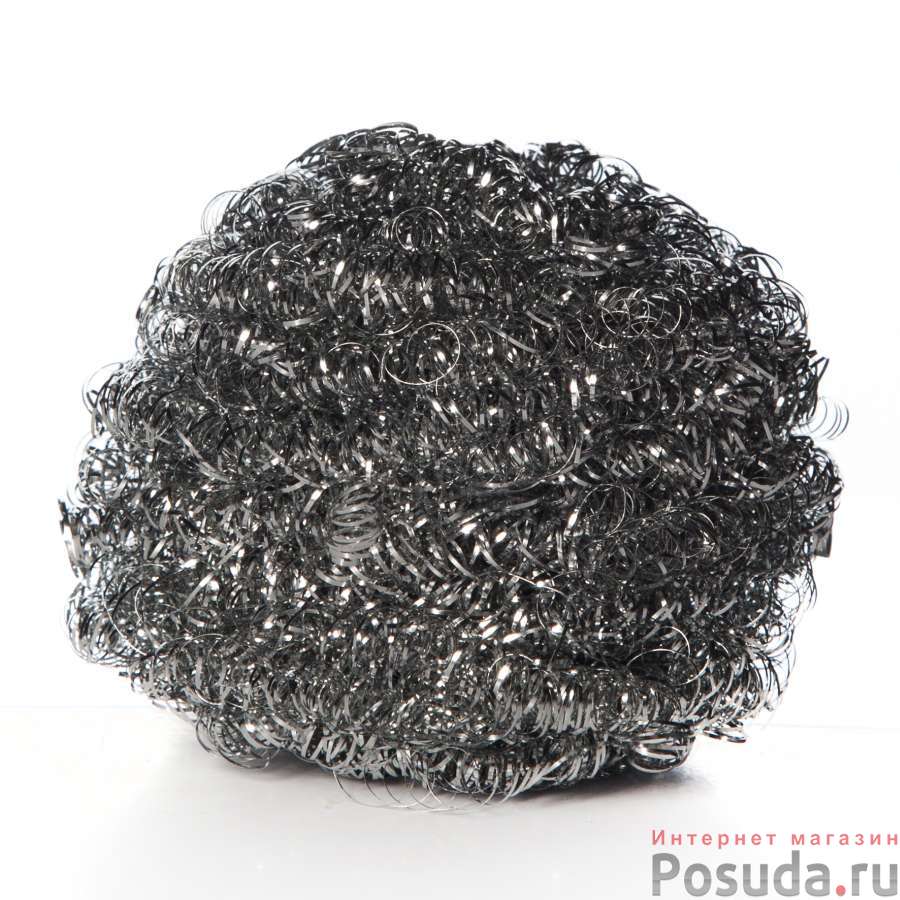 Губка спир.из нерж.стали МАКСИ Азур, шт
