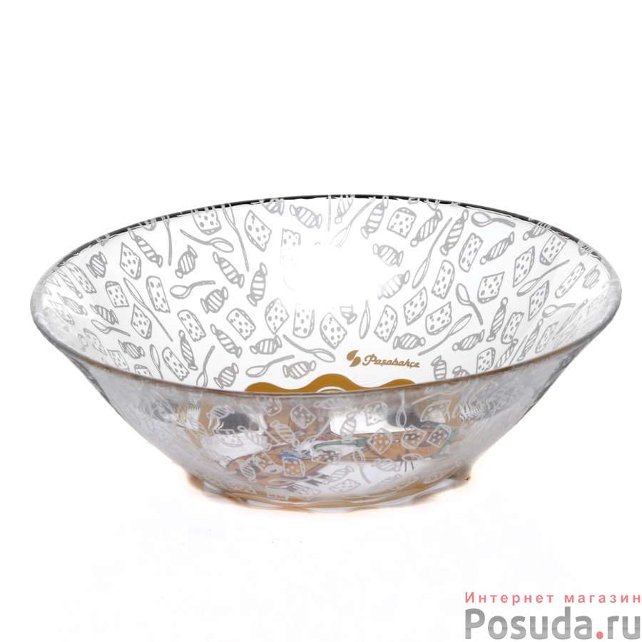 Салатник Pasabahce Basic Три кота, D=14 см
