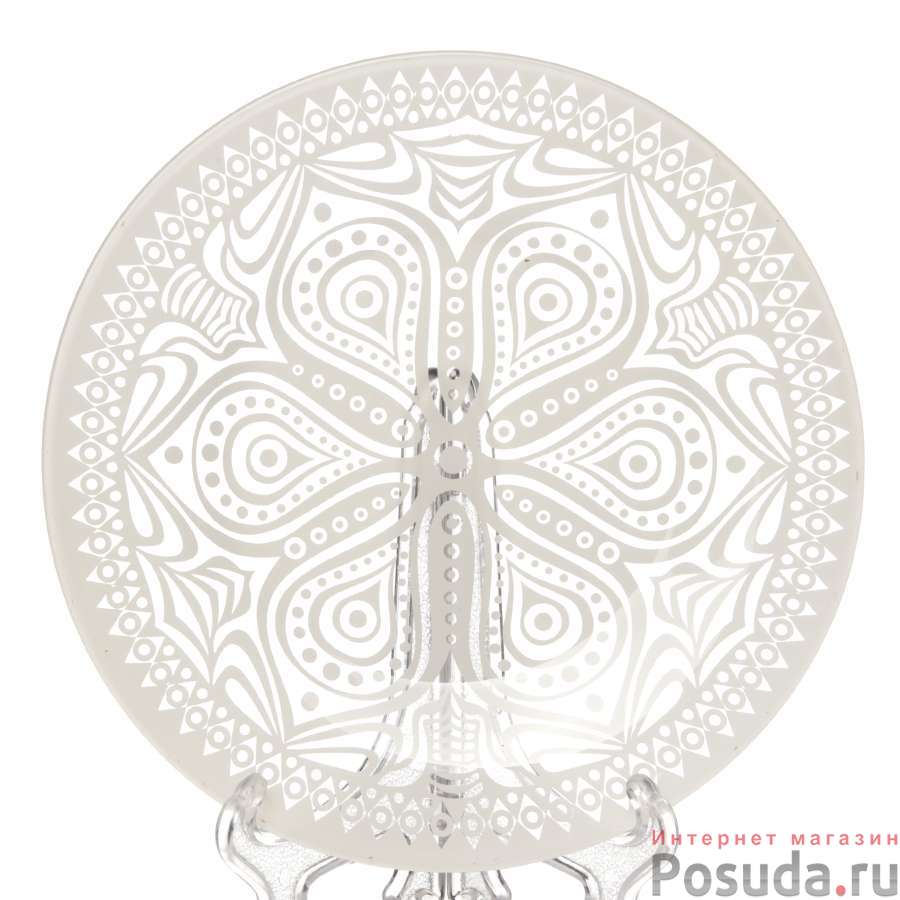 Тарелка закусочная (десертная) Pasabahce Boho, D=19,5 см