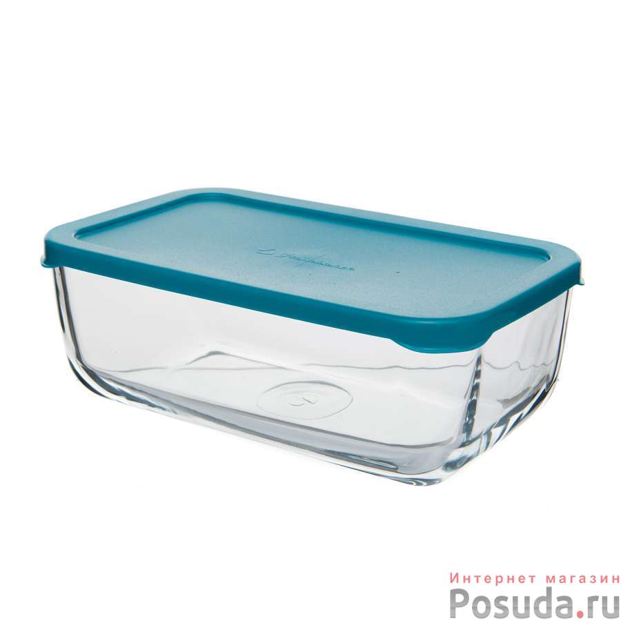 Контейнер с бирюзовой крышкой SNOW BOX 1225 мл 