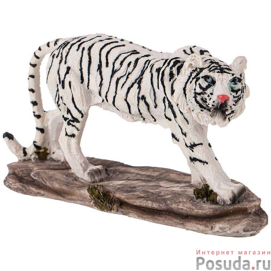 Фигурка Белый тигр 14,4*5,5 см. высота=8 см 