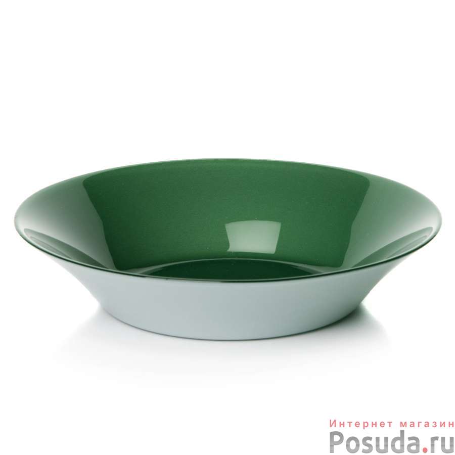 Тарелка столовая глубокая Pasabahce Green City, D=22 см