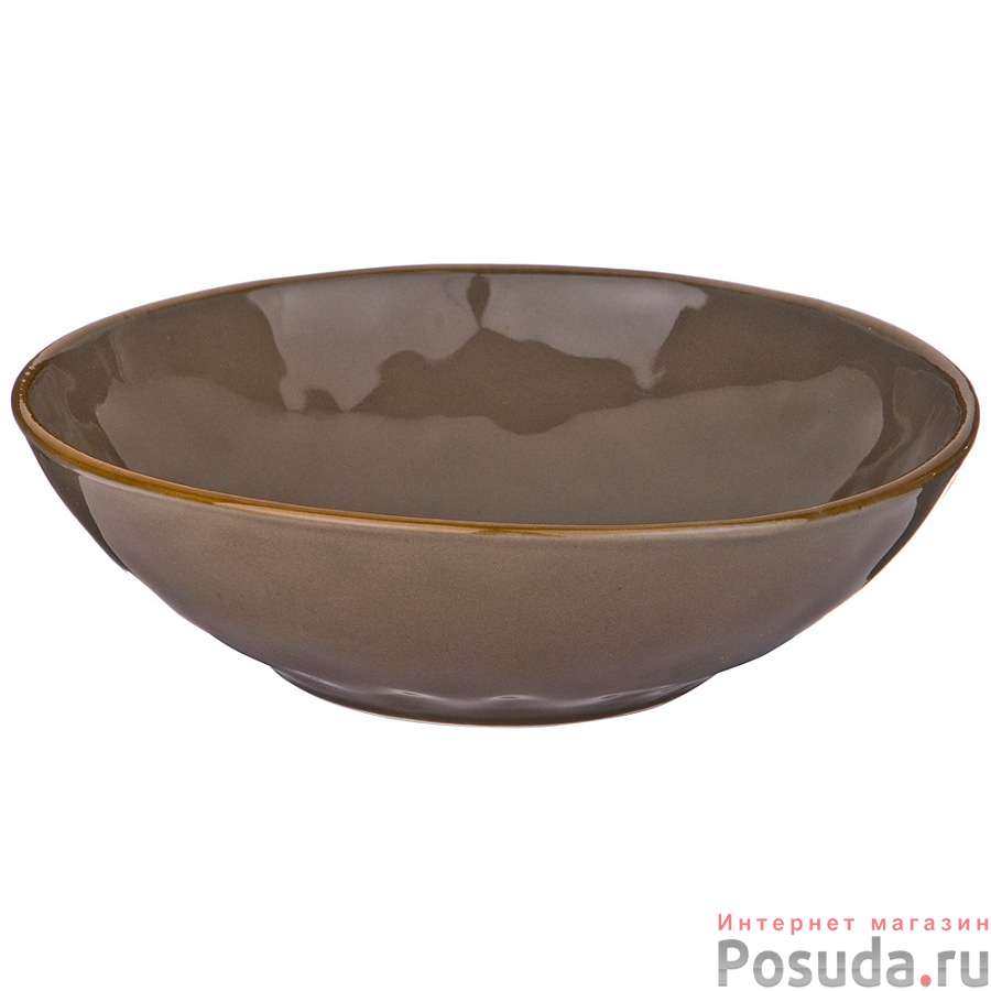 Тарелка суповая-салатник Concerto диаметр 19 см серый 