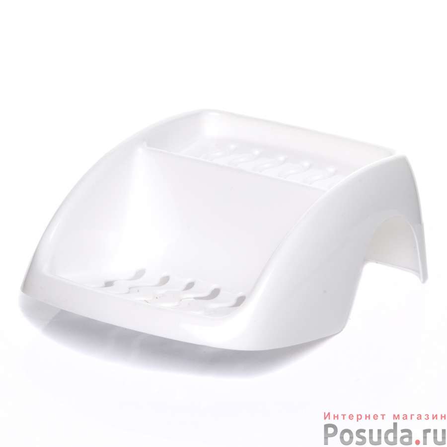 Мыльница на ванну (белый)