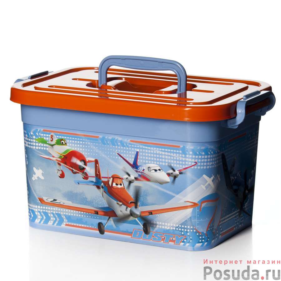 Ящик 6,5 л Disney ( Тачки, Самолеты) (цвет в ассортименте)