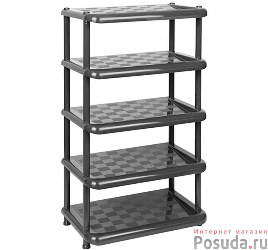 Полка в прихожую для обуви Металлик