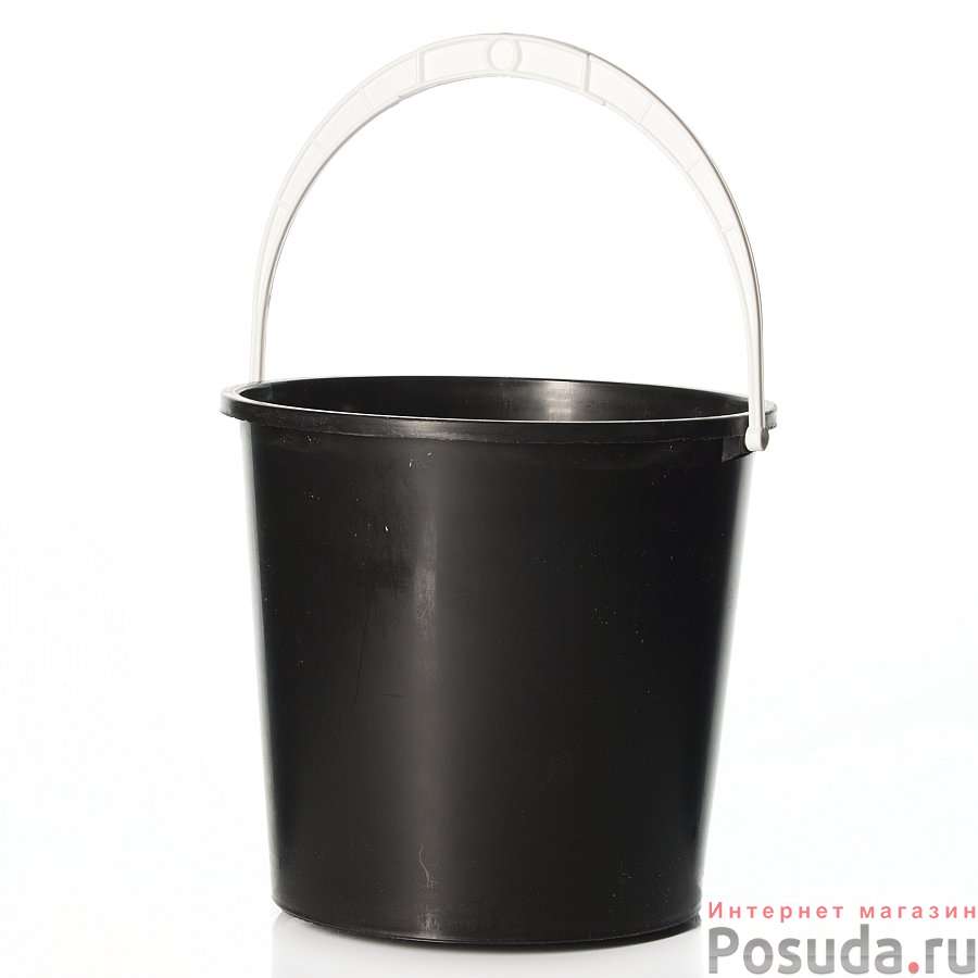 Ведро, объем 5 л (2 сорт) (цвет черный)
