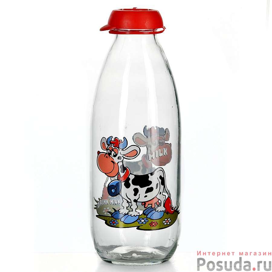 Бутылка для молока "Herevin", 1 л