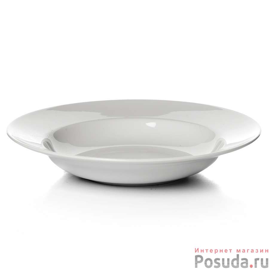 Тарелка столовая глубокая Seiler White Classic, D=30 см