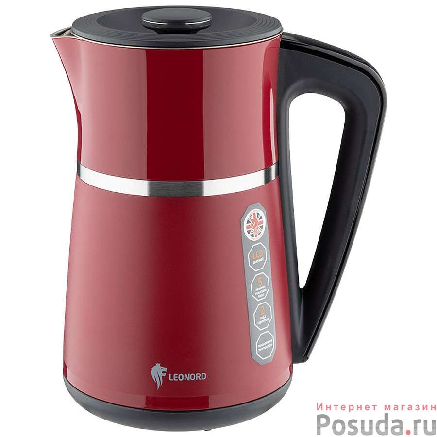 Чайник электрический Leonord LE-1512 красный