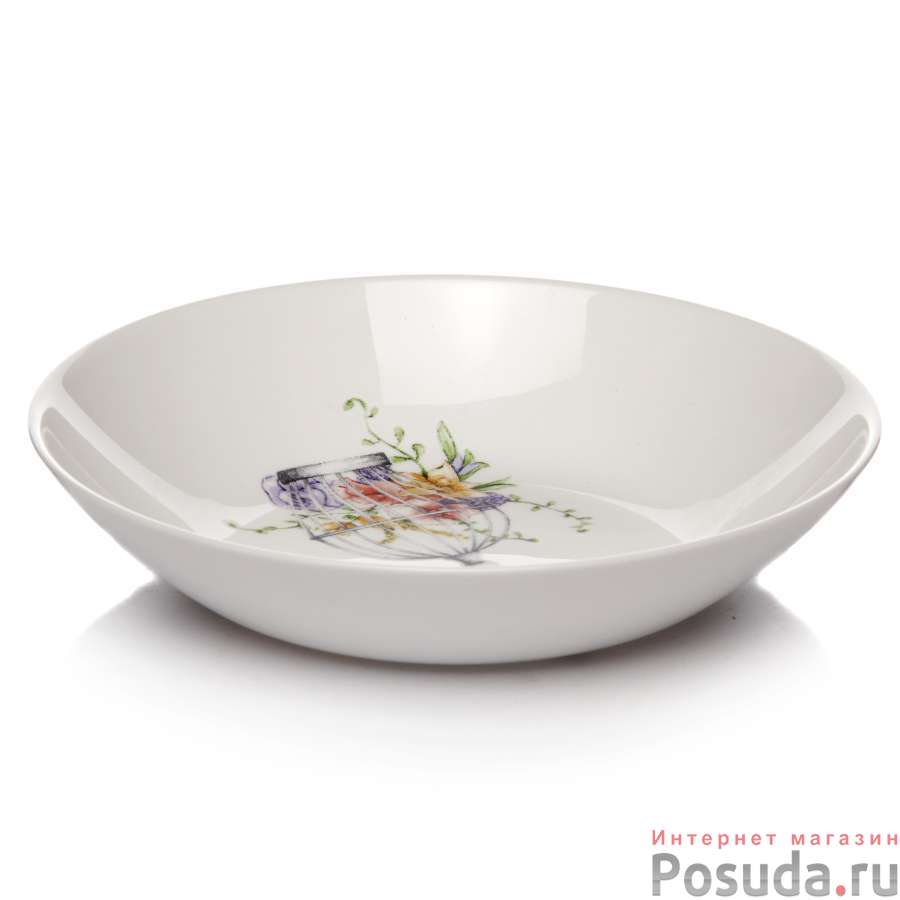 Тарелка столовая глубокая Luminarc Flora, D=20 см