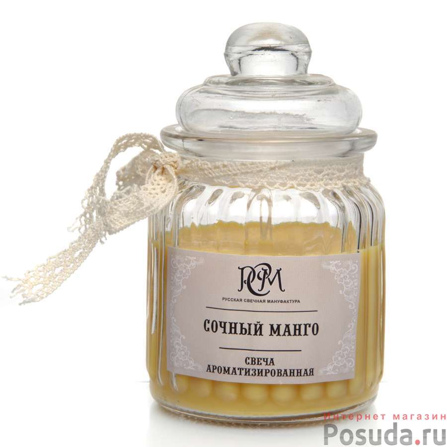 Свеча в банке СОЧНЫЙ МАНГО, 45ч