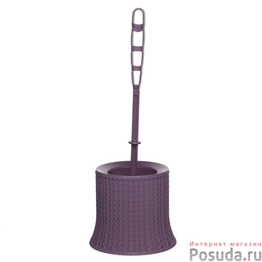 Комплект для туалета Вязание (пурпурный)
