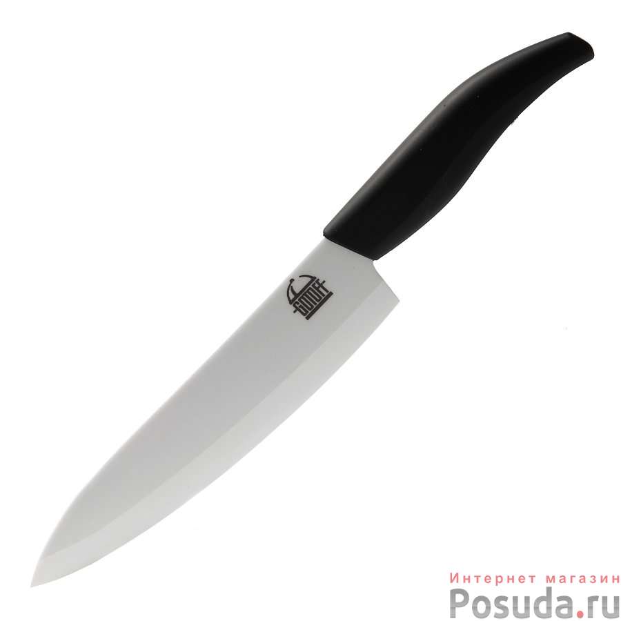 Нож с белым керамическим лезвием 15 см