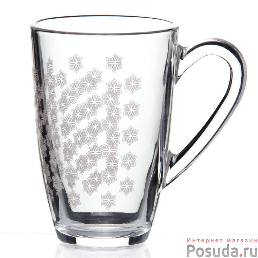 Кружка БОХО 330 мл (цв.розовый) (рис.28843)