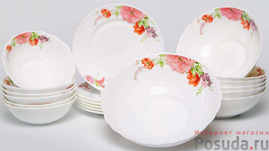 Столовый набор 19 пр. "Валери"