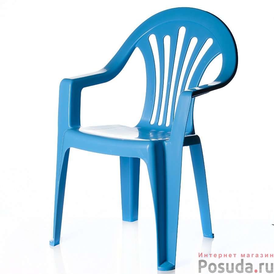 Кресло детское (цвет голубой)