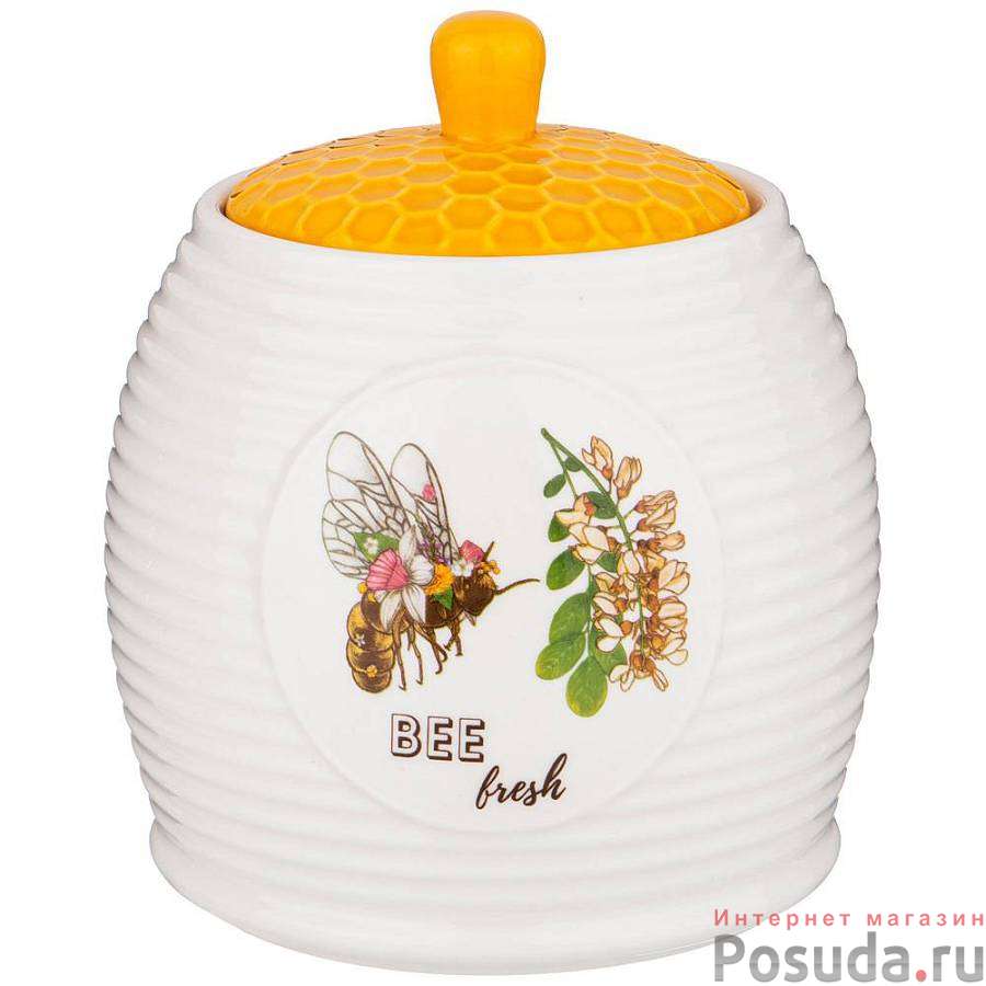 Банка с крышкой lefard Honey bee 14*13 см 1000 мл 
