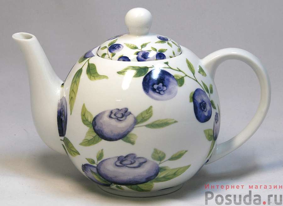 Чайник 800 мл "Черника"