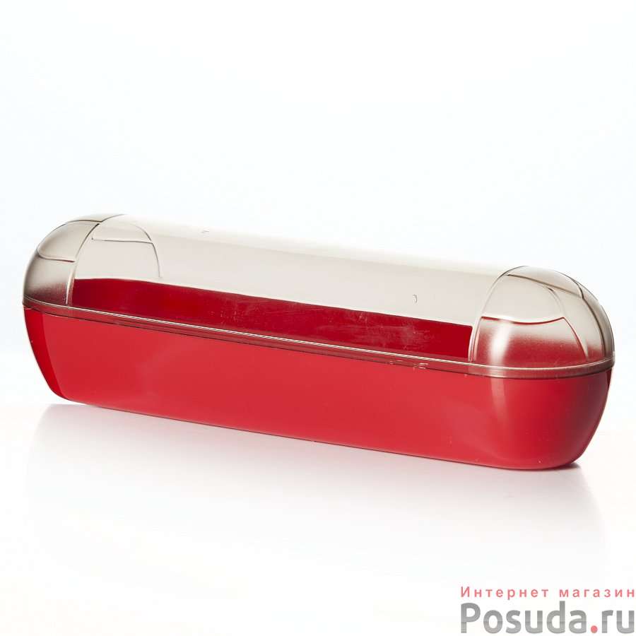 Контейнер для колбасных изделий 250*70*70 мм (проз-красн)