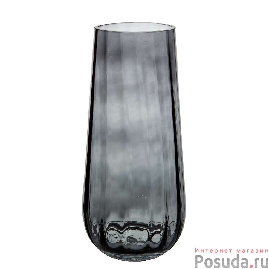 Ваза стеклянная 30 см d 14 см