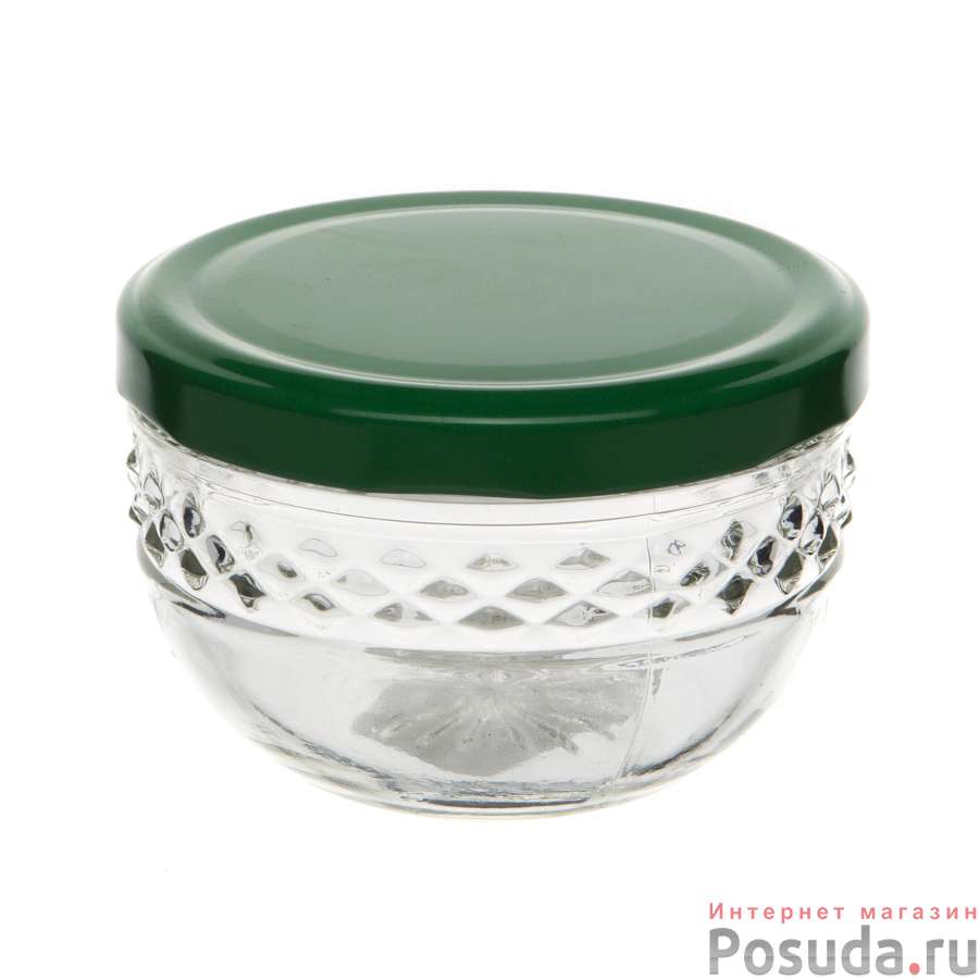 Банка с винтовой крышкой Плетенка, Ромбы 250 мл (в ассорт.)