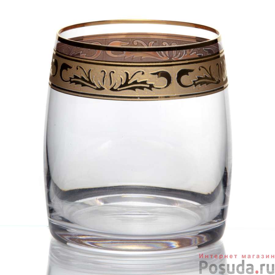 Набор стаканов для виски 6 шт Crystalite Bohemia "Идеал", 290 мл