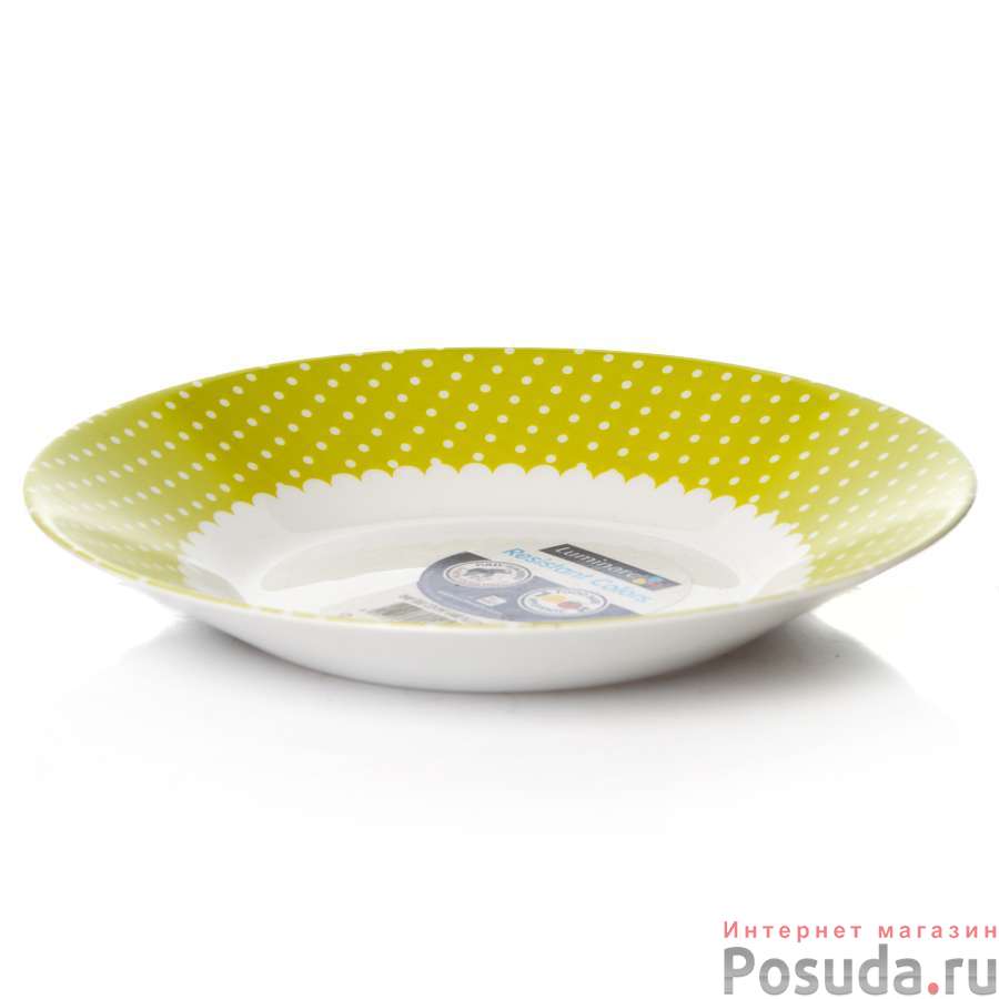 Тарелка столовая глубокая Luminarc Essence Covent Garden, D=23 см