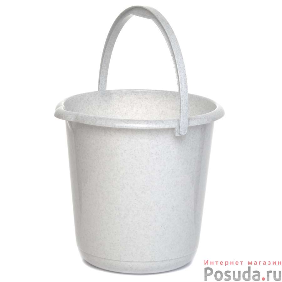 Ведро 5 л мраморный