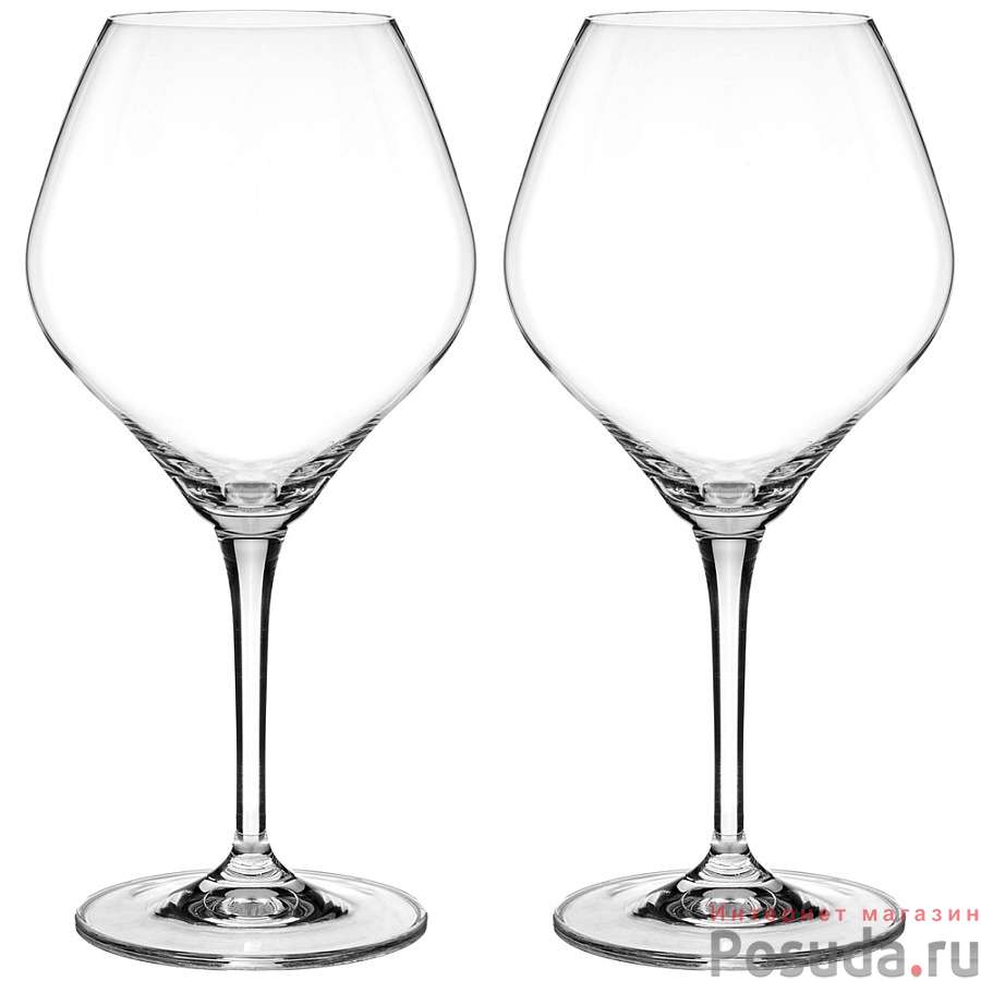 Набор бокалов для вина из 2 штук Amoroso 350 мл высота 22 см