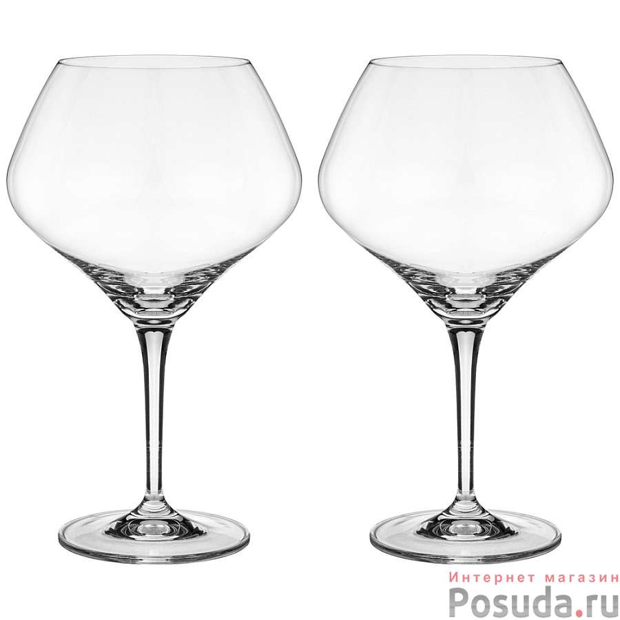 Набор бокалов для вина из 2 штук Amoroso 470 мл высота 21 см