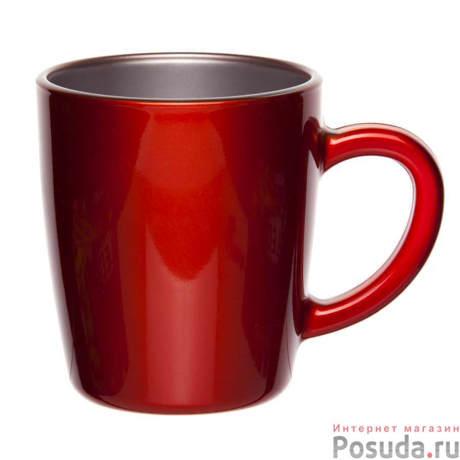 Кружка 340 мл МЕТАЛЛИК РЭД