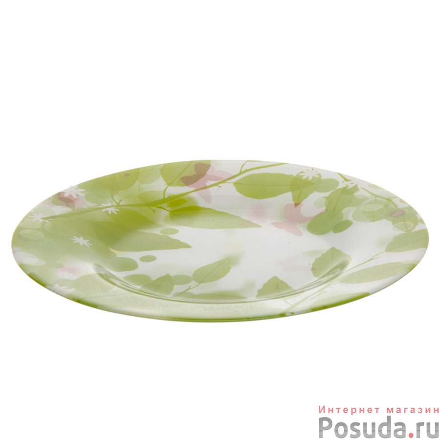 Тарелка упроч.Pasabahce БАБОЧКИ 260 мм (рис.28460)