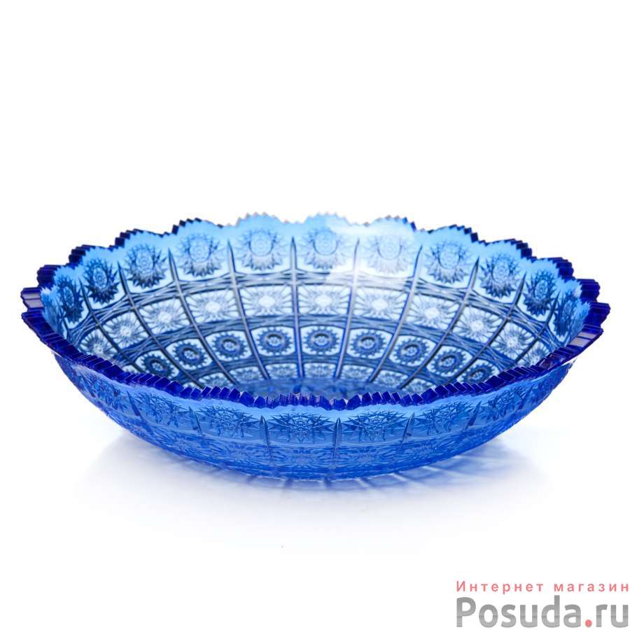 Блюдо Афродита d=275 мм (синий)