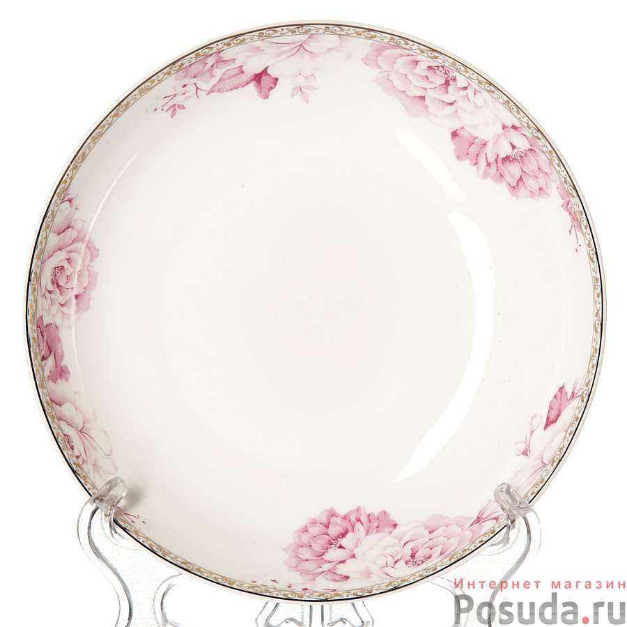 Тарелка суповая "Пион", диаметр 20 см