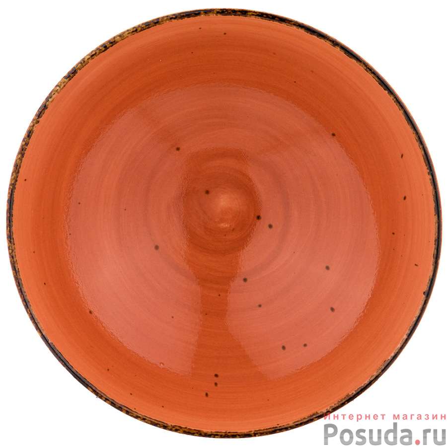 Салатник "NATURE" 16,5 см, цвет оранжевый