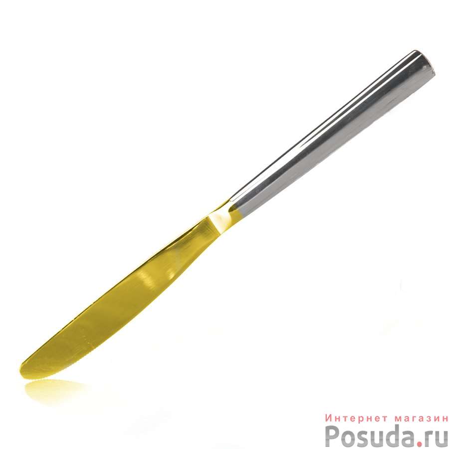 Нож десертный "Торжество" с частичным декоративным покрытием