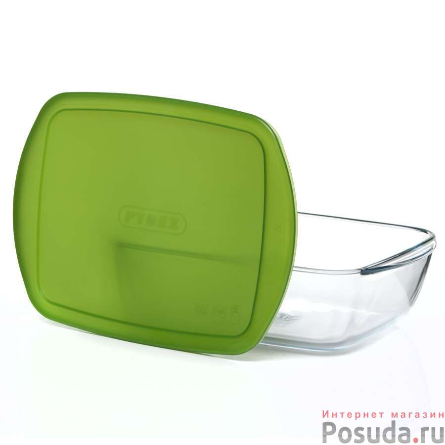 Блюдо прямоугольное с крышкой cook&store 28х20x8см (аналог 216P000/5045)