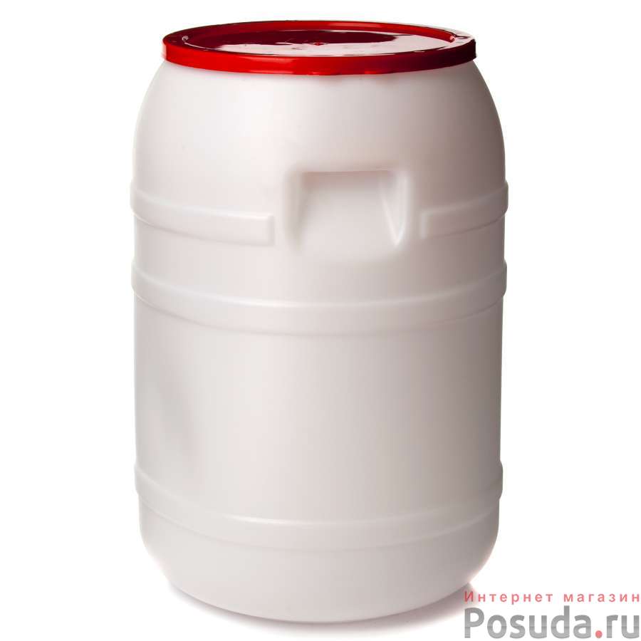Канистра-бочка прямоугольная 45 л (d горловины 250мм)