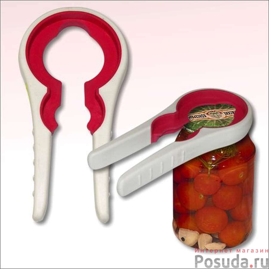 Открывалка универсальная для винтовых крышек (цвета в ассортименте)